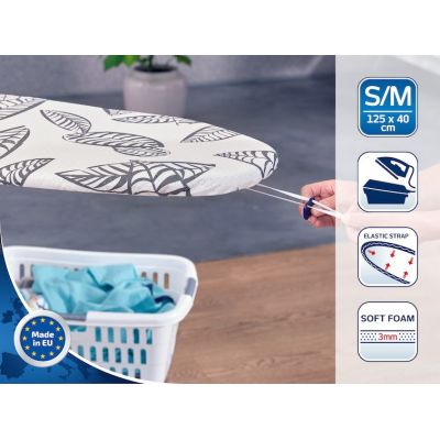 3. Pokrowiec na deskę do prasowania S/M (125 x 40 cm) 71613 LEIFHEIT