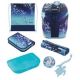 Herlitz SoftLight Plus Greenline Blue Ice zestaw do plecaka szkolnego Dziewczyna Poliester Niebieski, Granatowy (marynarski)