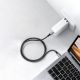 5. Kabel Ugreen US316 USB-C / USB-C 480Mb/s 5A 0.5m - szary
