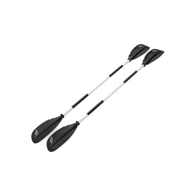 4. Bestway 65052 / 24 kajak sportowy 2 os. Czarny, Zielony, Szary, Miętowy Kopolimer akrylonitrylo-butadieno-styrenowy (ABS), Nylon, Poliester, Polipropylen (PP), Polichlorek winylu (PVC) Nadmuchiwany kajak