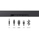4. Soundbar TCL S45HE 2.0 kan.100W Bluetooth 5.2 Dolby Atmos Tytanowy
