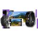 9. Smartwatch GIEWONT Czarno Fioletowy 2 Paski GW200-3