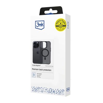 3. Etui 3mk Smoke MagCase z MagSafe na iPhone 13 Pro - półprzezroczyste