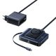 2. Stacja ładująca Baseus Nomos NH21 6w1 245W bezprzewodowa z dwoma zwijanymi kablami USB-C - czarna