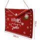 9. KOPERTA ŚWIĄTECZNA LIST DO ŚWIĘTEGO MIKOŁAJA FILCOWA 38x30CM LETTERS SANTA