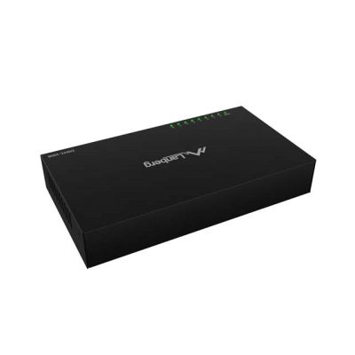 5. LANBERG SWITCH DSM1-1008 8X1GB/S NIEZARZĄDZALNY GIGABIT ETHERNET 12V (OBUDOWA METALOWA)