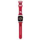 Pasek Hello Kitty Silicone Kitty Head na Apple Watch 38/40/41mm - czerwony