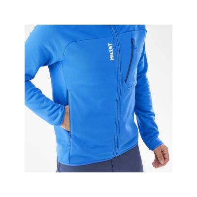 4. Kurtka MILLET M Seneca Fleece Hoodie Niebieski