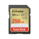 2. SANDISK EXTREME SDXC 256GB 180/130 MB/s A2