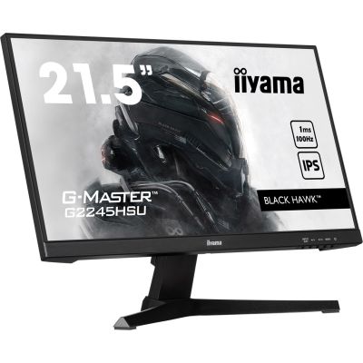 4. Monitor Iiyama 22 G2245HSU-B2 HDMI DP USB - Płaski ekran - 54,6 cm