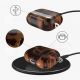 4. Etui Tech-Protect Lamano na AirPods 4 - brązowo-czarne