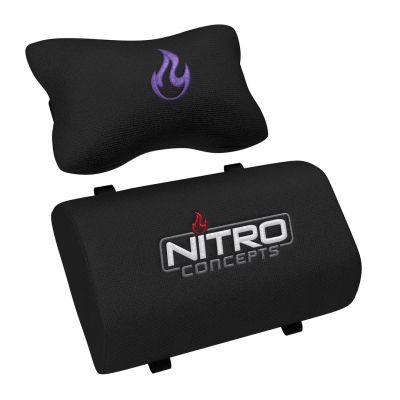 16. Nitro Concepts S300 Wyściełane siedzisko tapicerowane Wyściełane oparcie tapicerowane