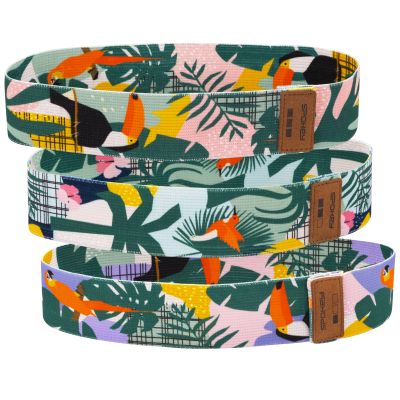3. Zestaw gum treningowych Spokey Home Jungle SPK-941536