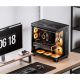 2. Jonsbo TK-4 Gehäuse, Midi-Tower, ATX, Tempered Glass - schwarz