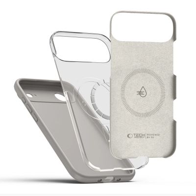 4. Etui Tech-Protect Silicone MagSafe na iPhone 17 Air - szare