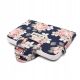 6. Torba Canvaslife Briefcase na laptopa 15-16'' - biało-różowa