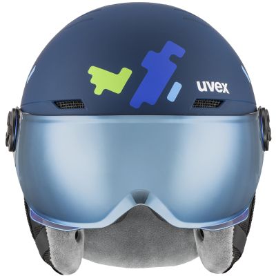 4. Kask narciarski dziecięcy UVEX Rocket jr. Visor