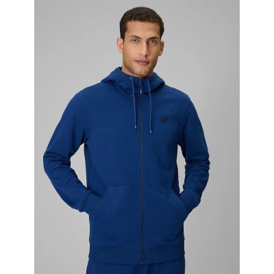 Bluza rozpinana z kaputem męska 4F 4FRSS26TSWSM3106-30S