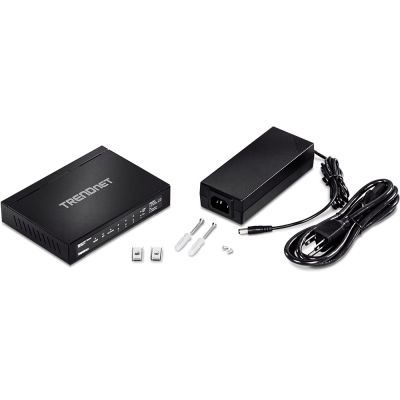 2. TRENDnet Switch  6 Port Gbit PoE+  65W                Metall