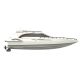 4. Amewi RC Boat Rising Sun Cruise Yacht Akumulator litowo-jonowy 800 mAh /8+