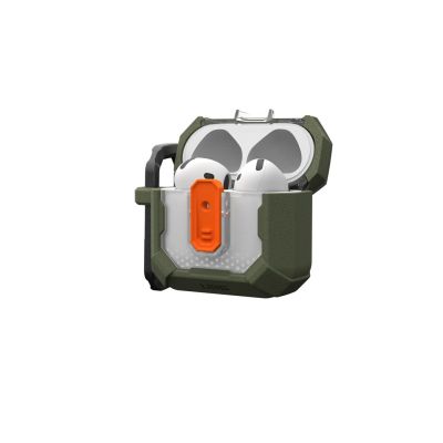 3. UAG Plasma - obudowa ochronna do Airpods 4 (olive)