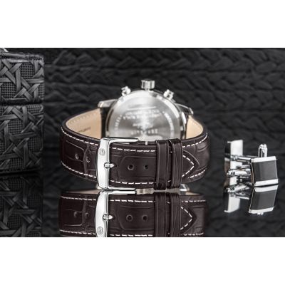 6. Zegarek Męski ZEPPELIN 100 Yahre 7680-1 + BOX