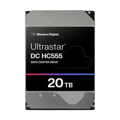 2. Dysk serwerowy HDD Western Digital Ultrastar DC HC555 WUH722020CL5204 (20 TB; 3.5"; SAS)
