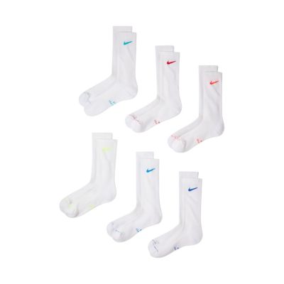 Skarpety Nike Everyday Elevated 6 par białe HQ8021 906 43-46