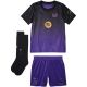 2. Komplet piłkarski dla dzieci Nike FC Barcelona Stadium Away 2026/27 fioletowo-czarny II1649 505
