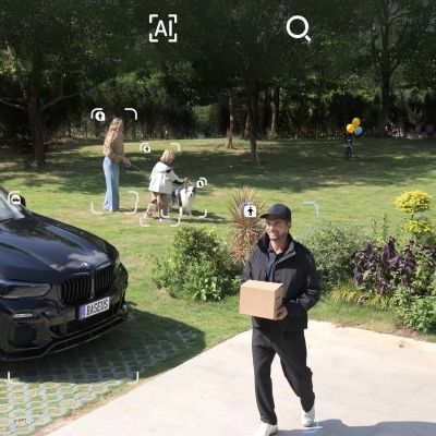 14. Kamera zewnętrzna Baseus Security X1 Pro Dual Camera 3K - biała