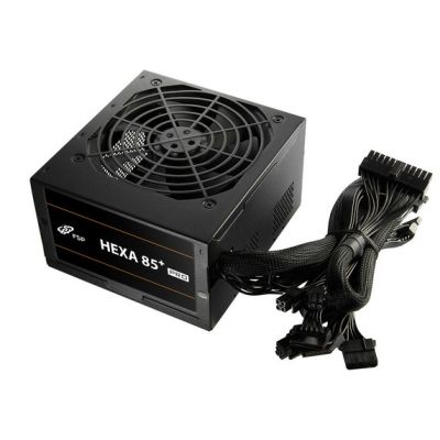 5. FSP HEXA 85+ PRO 650W moduł zasilaczy 20+4 pin ATX ATX Czarny
