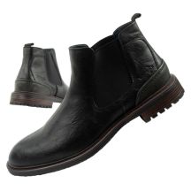 Wrangler Randy buty męskie sztyblety botki eleganckie modne wsuwane czarne