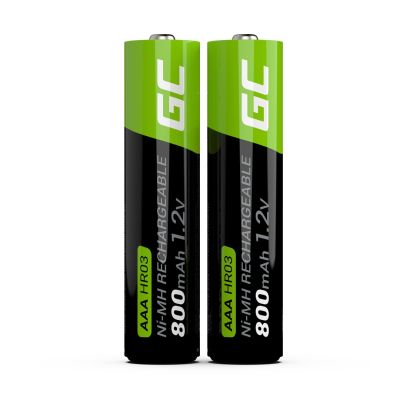 2. GREEN CELL AKUMULATORKI PALUSZKI 2X AAA R3 800MAH