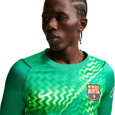 6. Koszulka męska Nike FC Barcelona Stadium Goalkeeper 2026/27 zielona II1997 324