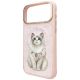 2. Etui Nimmy Lucky Fashion Cat MagSafe na iPhone 17 Pro Max - różowe