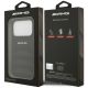 8. Etui AMG Leather Debossed Lines Logo do iPhone 17 Pro - czarne