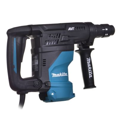 5. Młot udarowo-obrotowy MAKITA HR3012FCWJ SDS-Plus 3,9J 1050W AVT MAKPAC + odpylacz DX11 Czarny, Niebieski