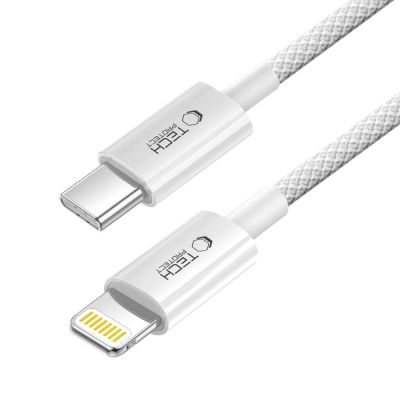2. Kabel Tech-Protect UltraBoost USB-C / Lightning PD27W/3A 100 cm - szary