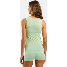 Koszulka damska Odlo PERFORMANCE X-LIGHT BL TOP v-neck singlet zielona