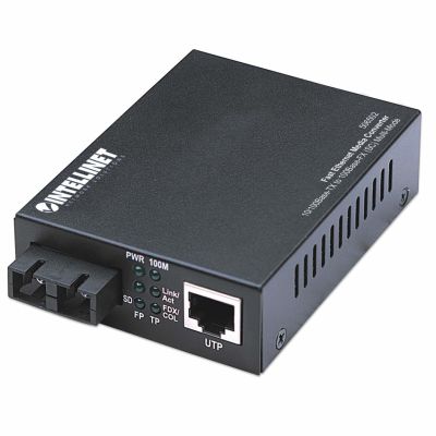 Media konwerter 100Base RJ45 na SC MM Duplex, 2km