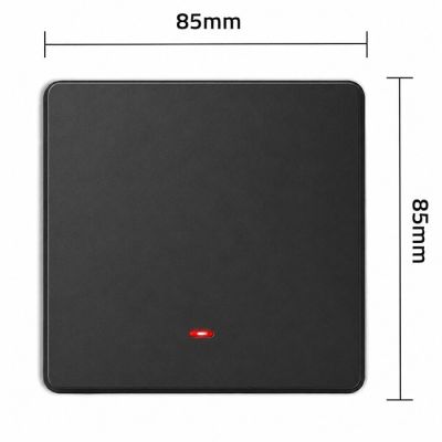 13. QOLTEC WŁĄCZNIK/WYŁĄCZNIK ŚWIATŁA | 1-KANAŁOWY | WI-FI | TIMER | TUYA | CZARNY