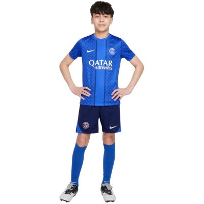 8. Koszulka dla dzieci Nike PSG Academy Pro Home niebieska HJ8074 406