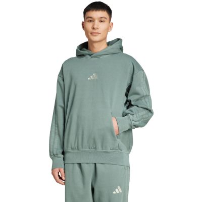 7. Bluza męska adidas A SZN W FL HD zielona JL6538