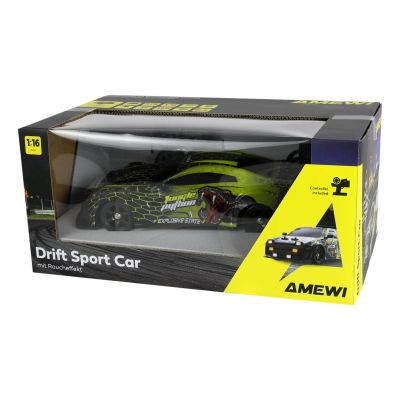 9. Samochód Amewi RC Drift Sport GTR 4WD 1:16 RTR zielony