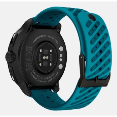 3. Suunto Race 2 Wave Blue 3,81 cm (1.5") AMOLED 49 mm Cyfrowy 466 x 466 px Ekran dotykowy Czarny GPS
