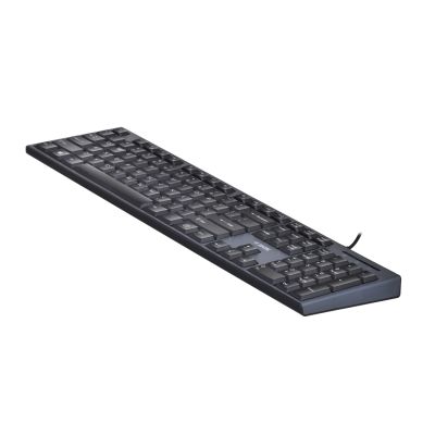 4. Zestaw klawiatura + mysz IBOX IKMS606 (USB 2.0; (US); kolor czarny; optyczna; 800 DPI)