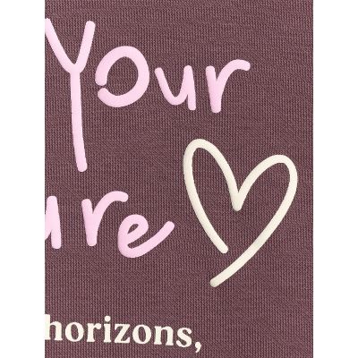 8. Bluza dresowa oversize nierozpinana z kapturem dziewczęca 4F 4FJRAW25TSWSF2429-51S