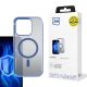 14. Etui 3mk Frosty MagCase Blue na Apple iPhone 16 Pro Max - przezroczyste