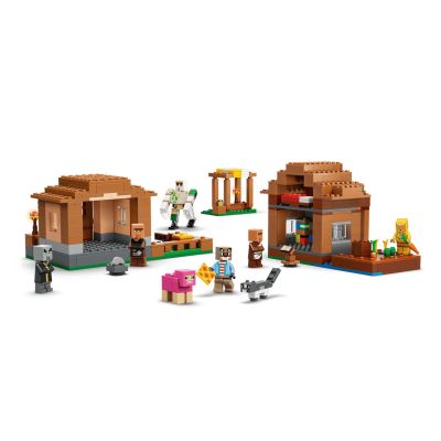 5. LEGO Minecraft 21596 - Najazd przywoływaczy na wioskę