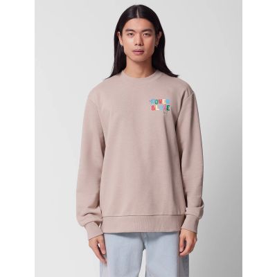 5. Bluza dresowa nierozpinana bez kaptura męska Outhorn OTHWSS24TSWSM1166-83S